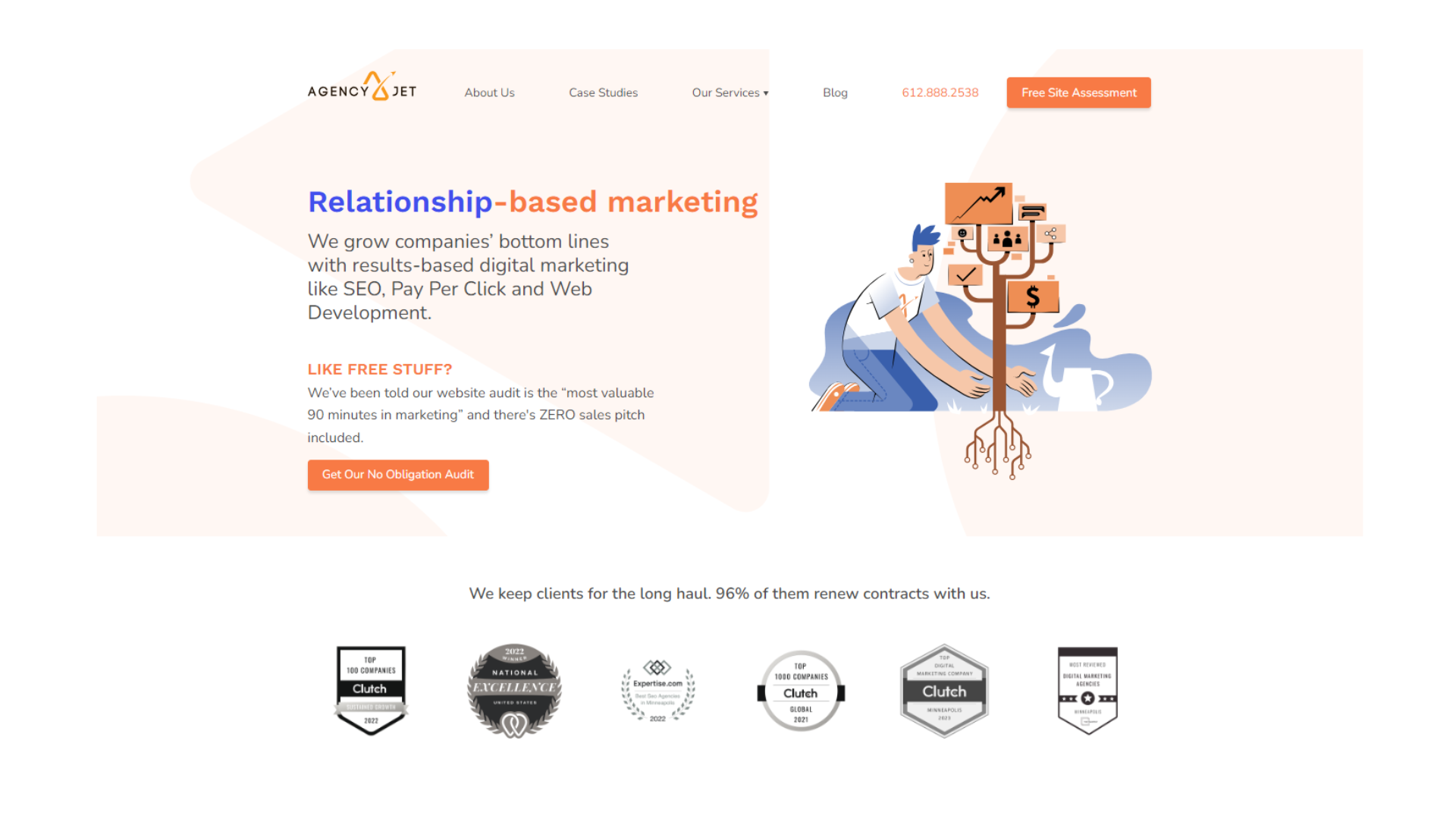 AJ Blog Graphics - Well-designed Website