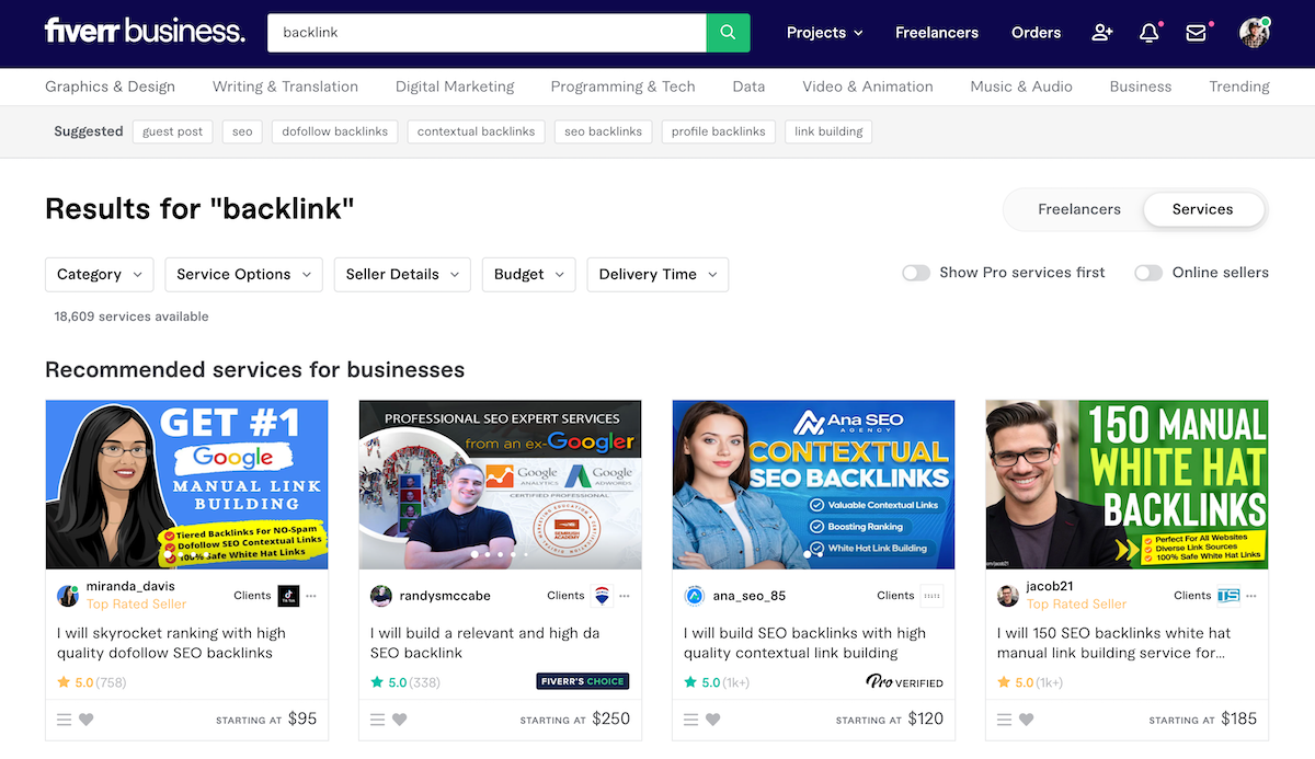 Agency Jet - Fiverr-Search-Results-for-backlink-