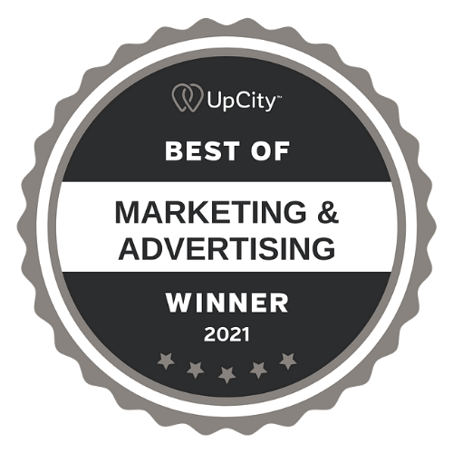 UpCity Marketing & Advertising 2021 Award - Agency Jet Homepage