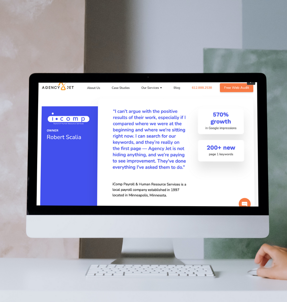 Minneapolis Seo Services Case Study Agency Jet