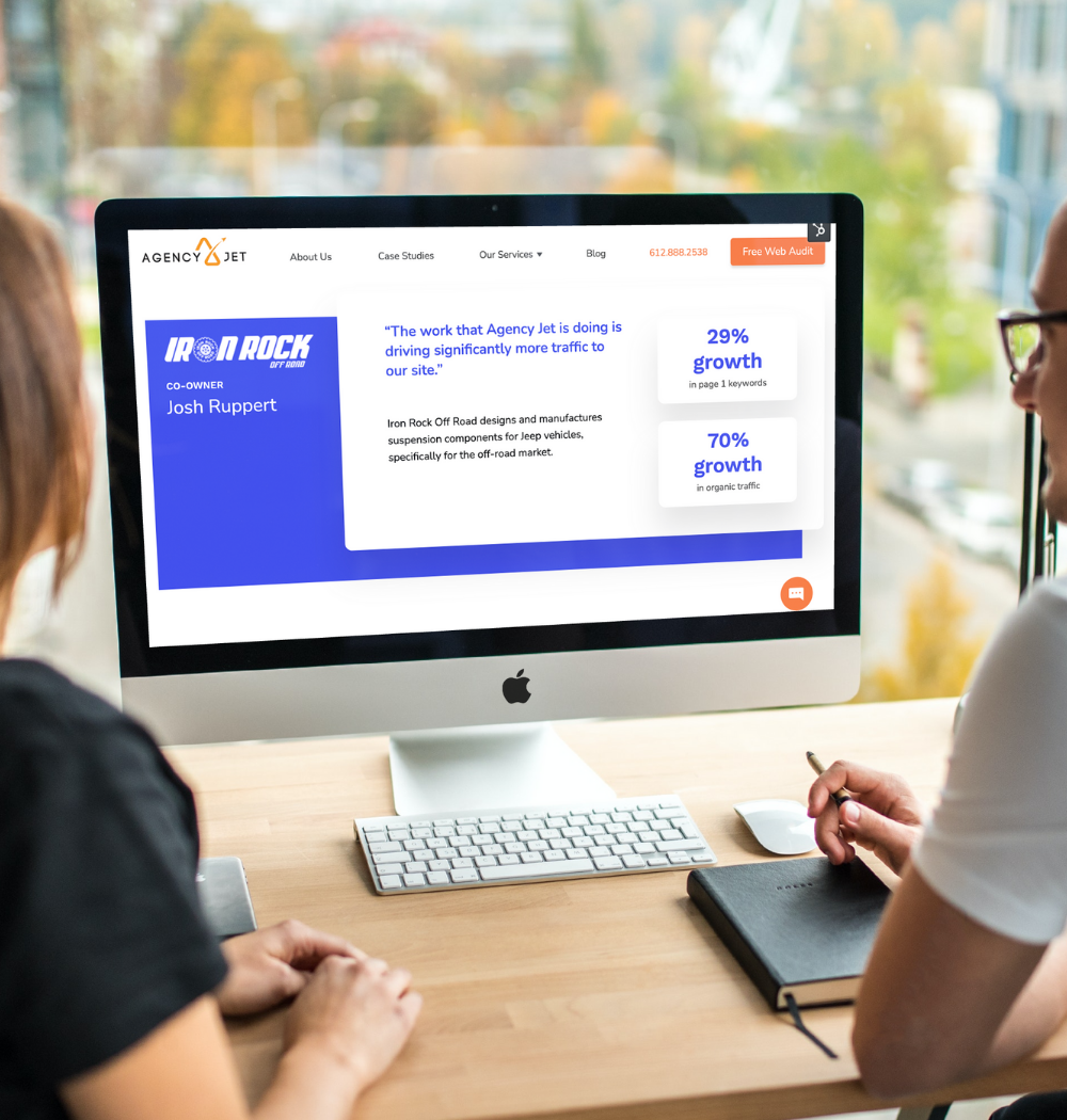 National Seo Services Case Study Agency Jet