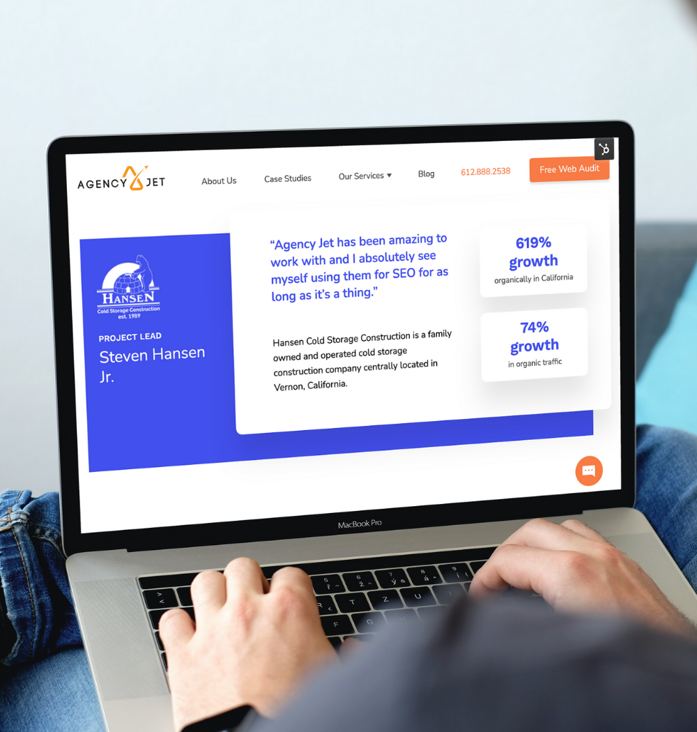 Regional Seo Services Case Study Agency Jet