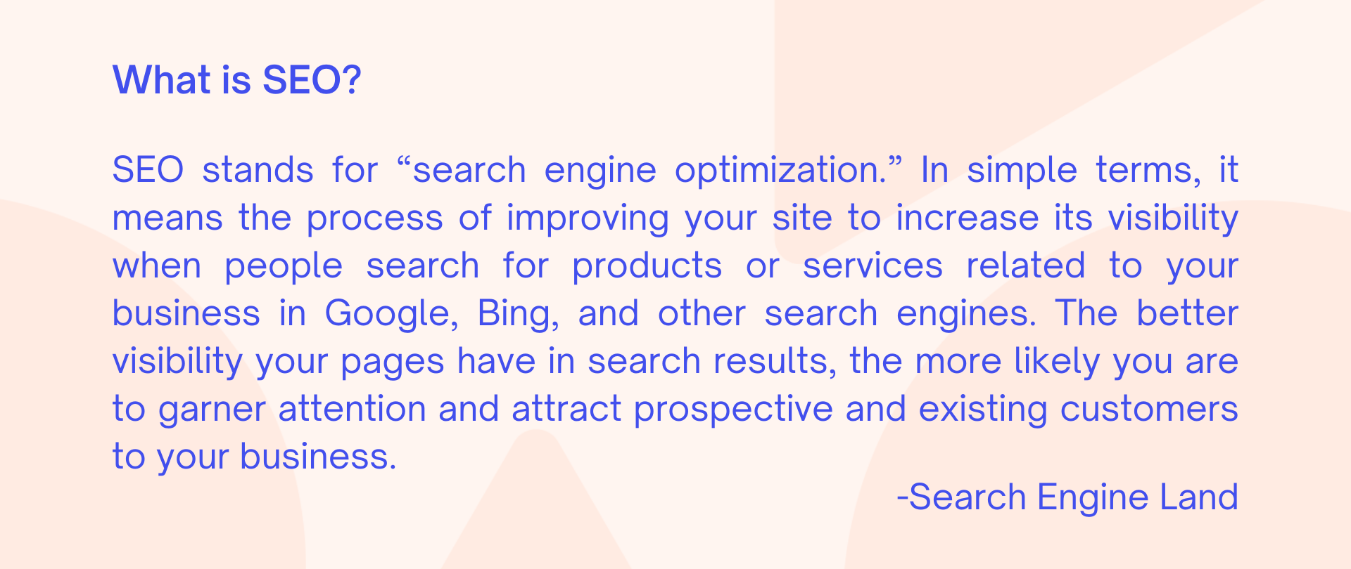 What is SEO - Agency Jet
