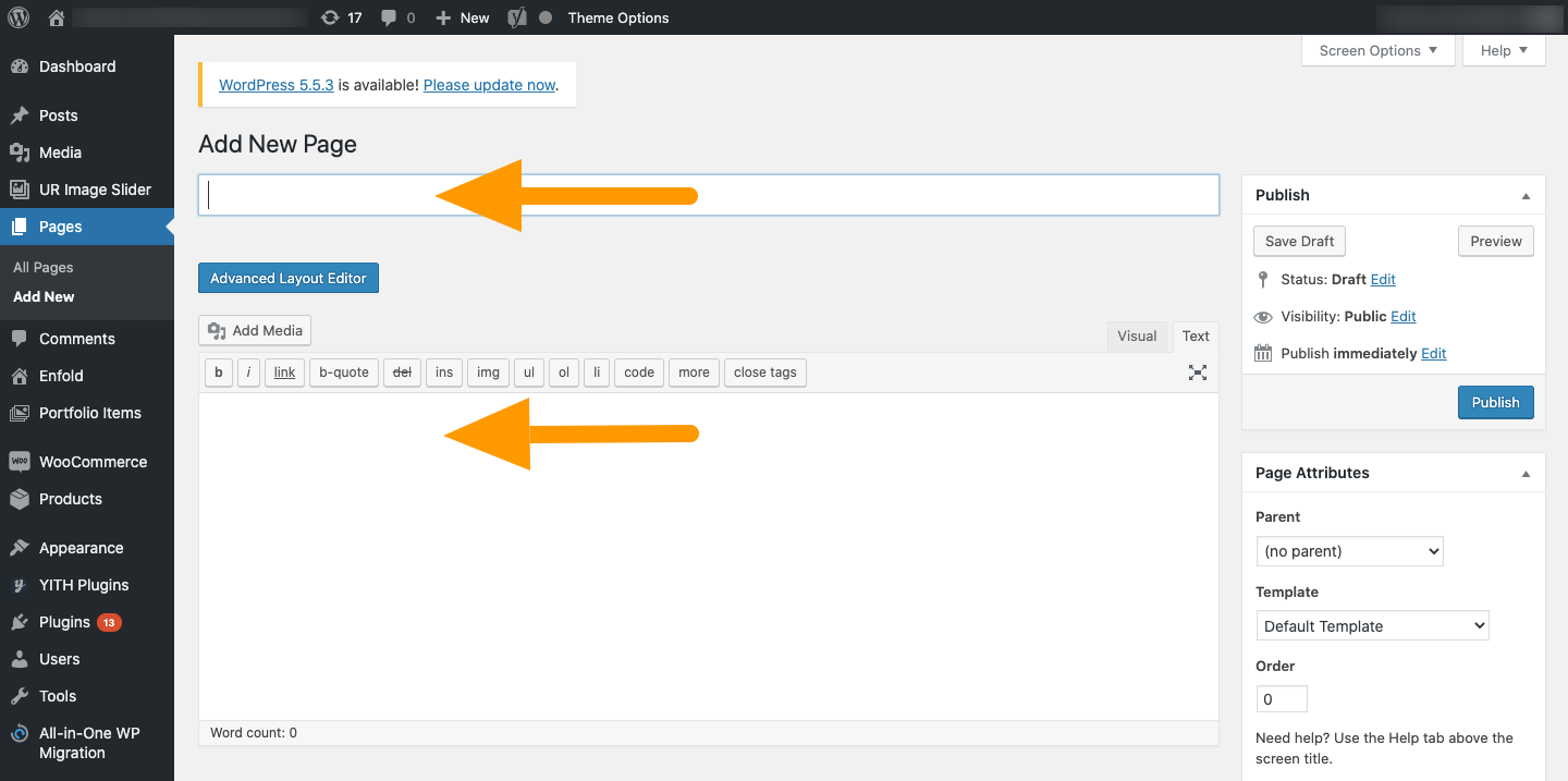 WordPress Title - Agency Jet